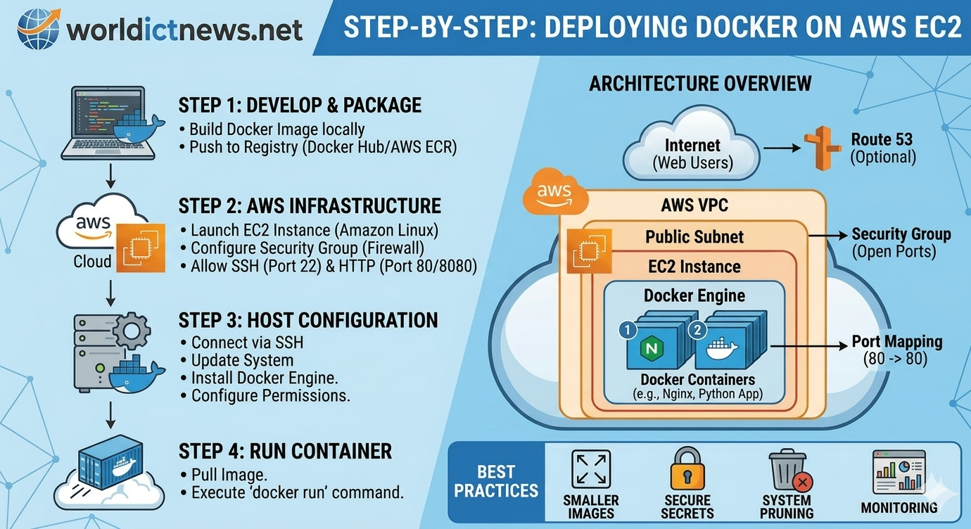 A Complete Guide to Running Docker Containers on AWS EC2