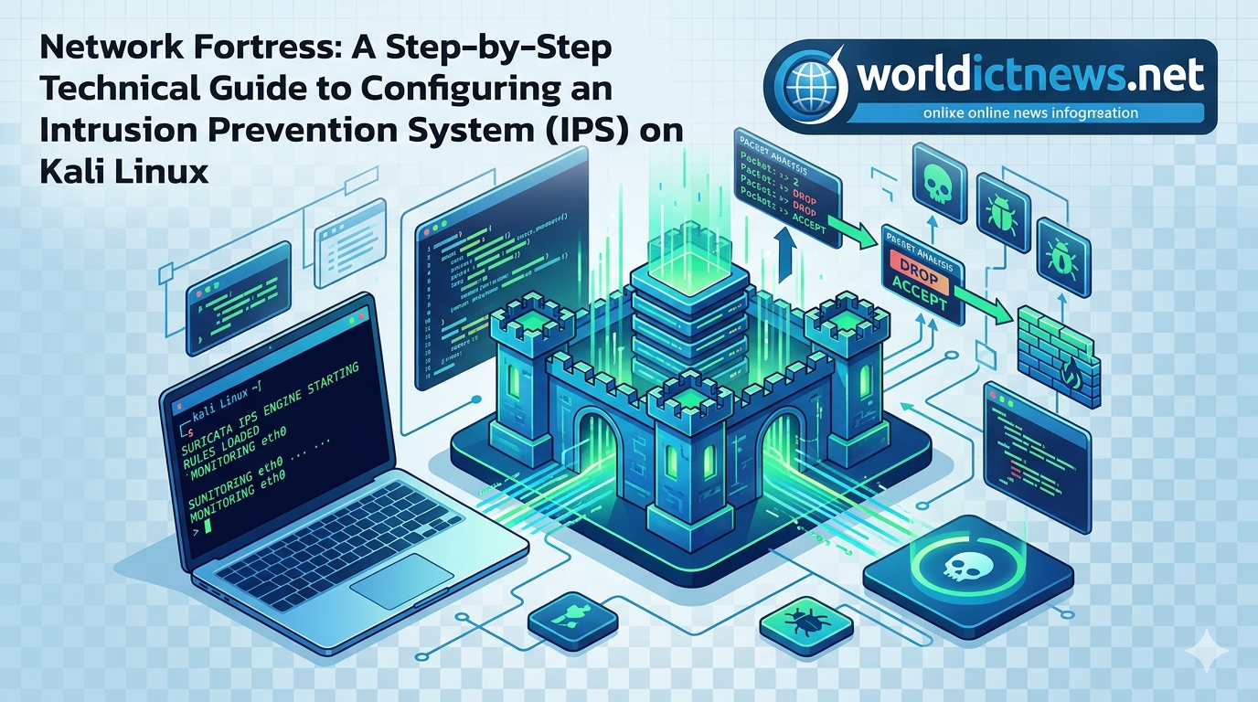 A Step-by-Step Technical Guide to Configuring an IPS on Kali Linux