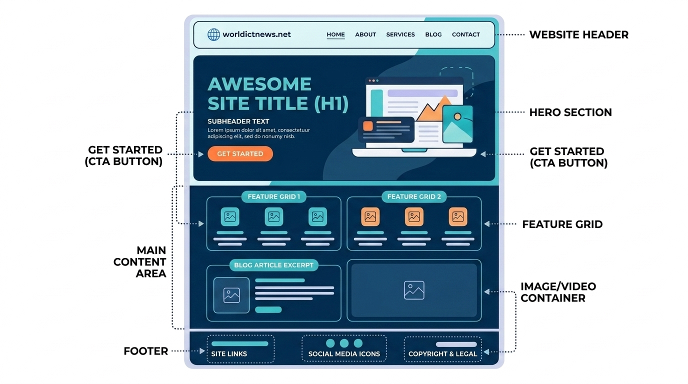 A Beginner’s Guide to Website Structure and Components