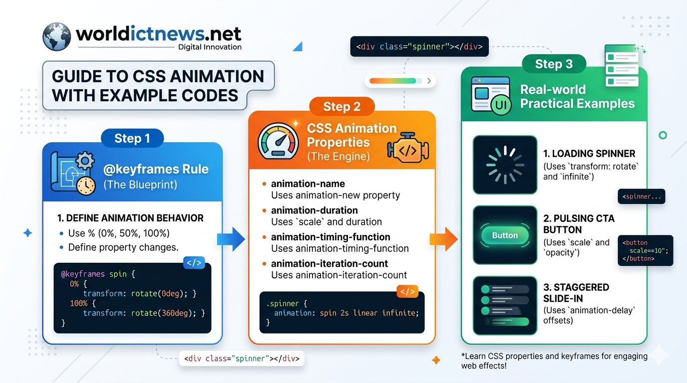 A Complete Introduction to CSS Animation with Practical Examples