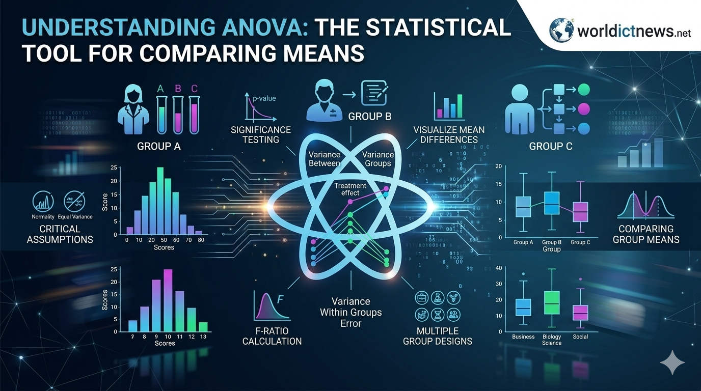 Step-by-Step Calculation of One-Way ANOVA Using PSPP