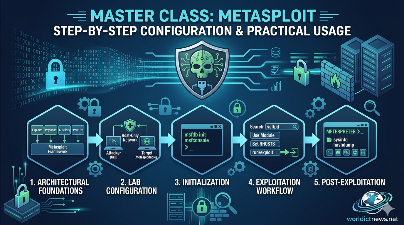 Metasploit Step-by-Step Configuration and Practical Usage