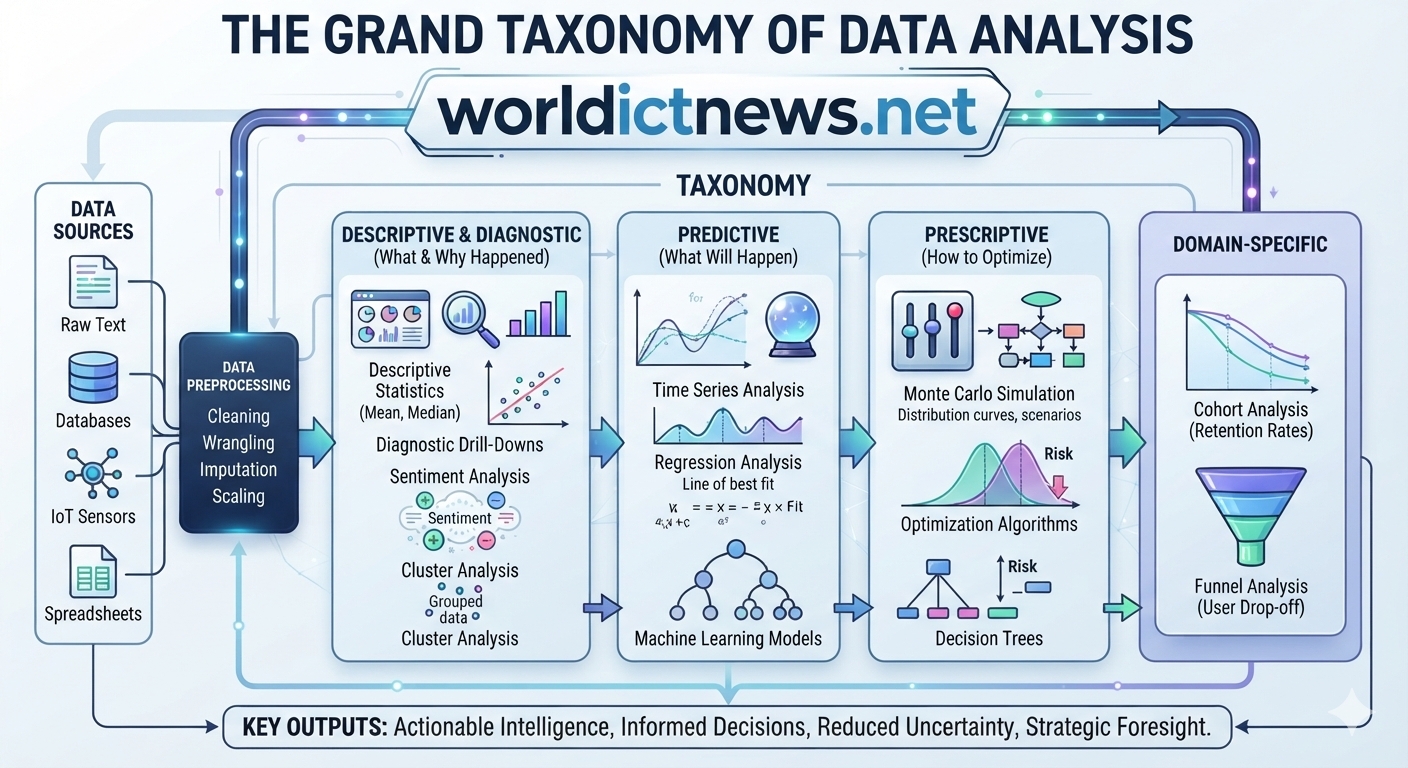 The Grand Taxonomy of Data Analysis: Techniques and Methods