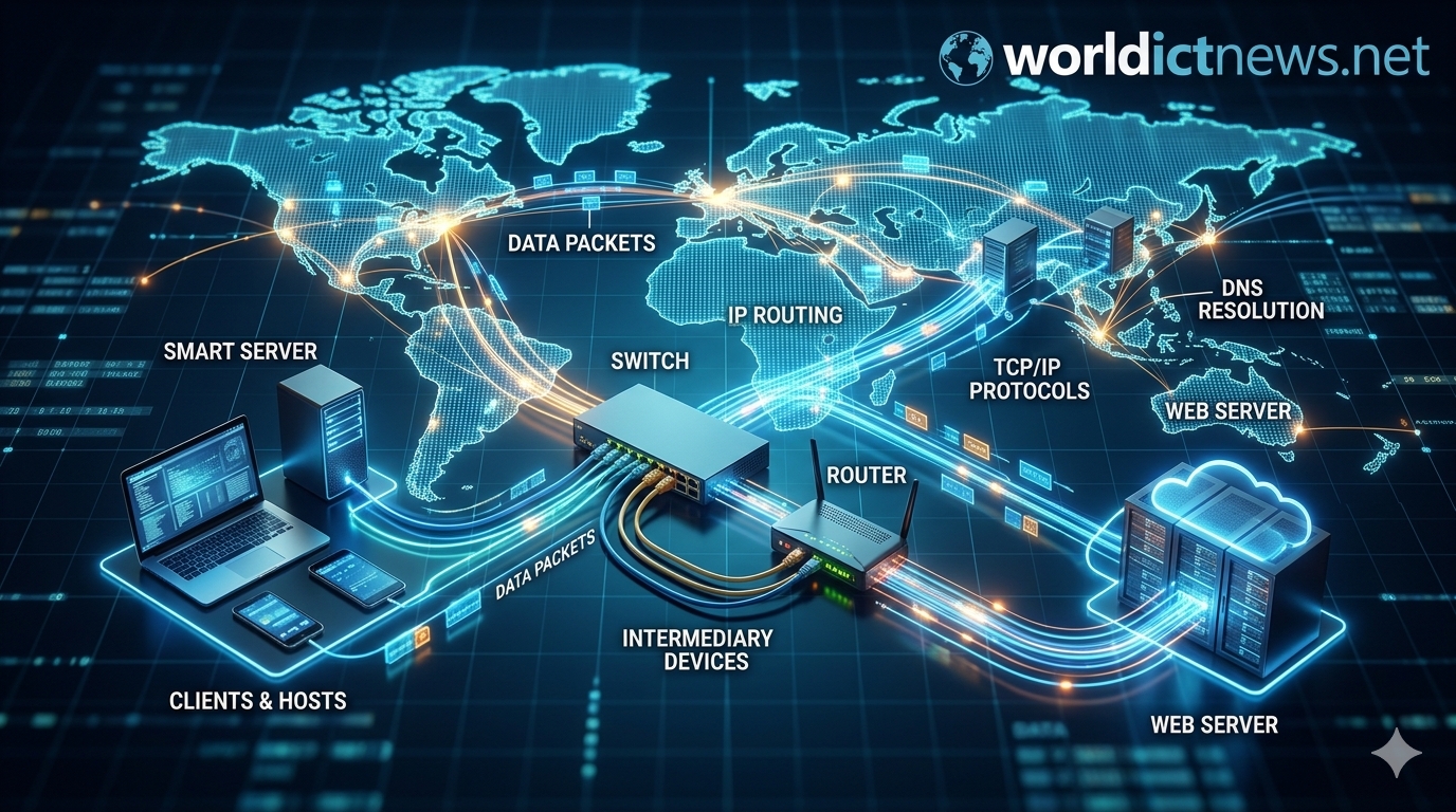 An Introduction to Computer Networking and How Data Travels the World